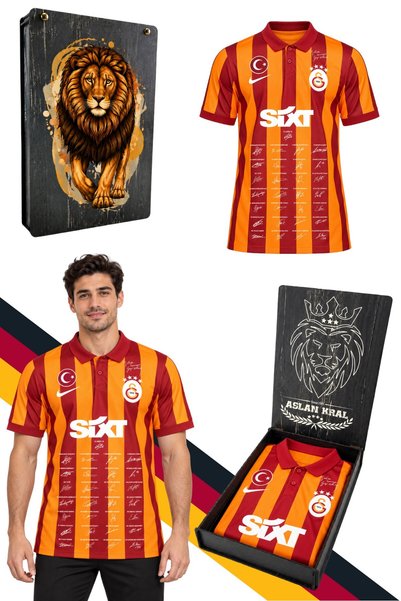 Galatasaray 100.Yıl İmzalı Forma Uv Kutu Hediyeli