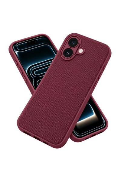 FONIX Husă de protecție pentru Apple iPhone 16, TexPro, Textură anti-alunecar...