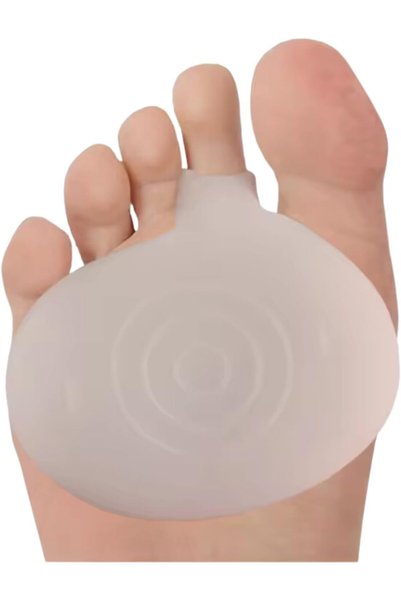 OASISGALORE Silicone Gel Unisex Forefoot Metatarsal Pad- Cushioned Insole for...