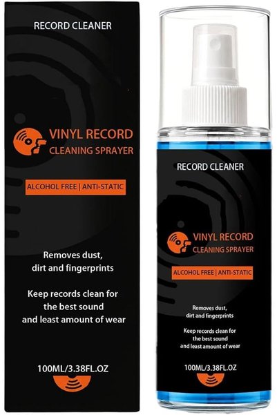 Makbeaty Vinyl Record Cleaner, Record Cleaning Solution, Removes Dust Dirt fo...