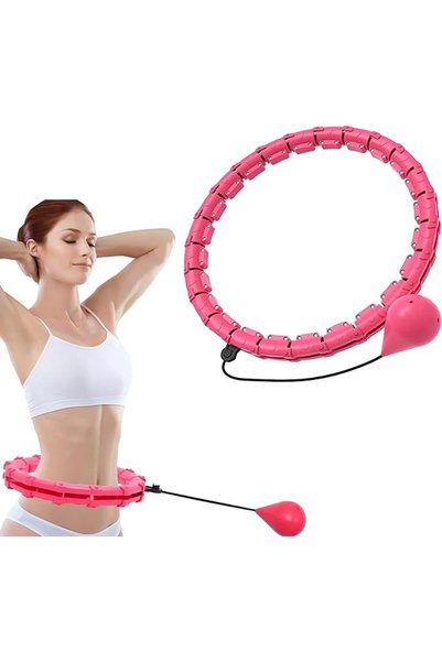 YHOME Weighted Hula Hoop,Smart Waist Exercise Ring Weight Loss,Noiseless Hula...