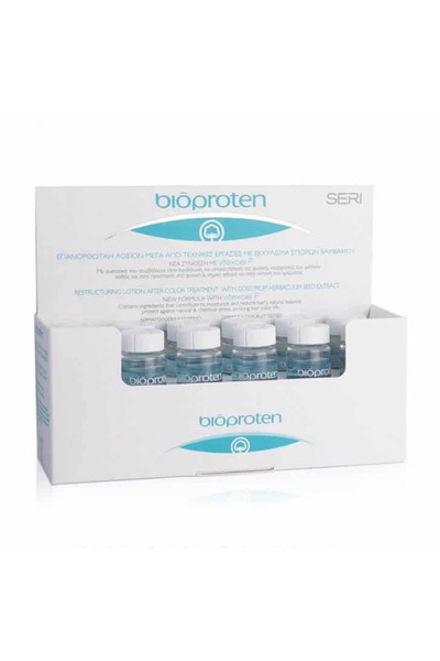 FARCOM Bioproten Αναπλαστική Λοσιόν Μετά από Τεχνικές Θεραπείες 12x10ml