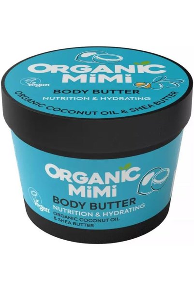 ORGANİC MİMİ Nutrition and Hydrating Coconut and Shea Body Butter 100 ml