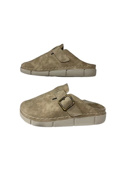 MULEX -- Women's Closed-Front Sabo Slippers for Indoor and Outdoor Wear
