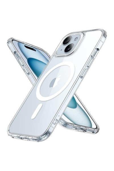 OEM Husă de protecție pentru telefon, TPU, Pentru iPhone 15, Compatibilă MagS...