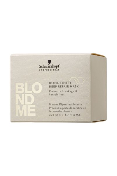 Schwarzkopf Επαγγελματική Μάσκα Βαθιάς Επανόρθωσης Blondme Bondfinity 200ml