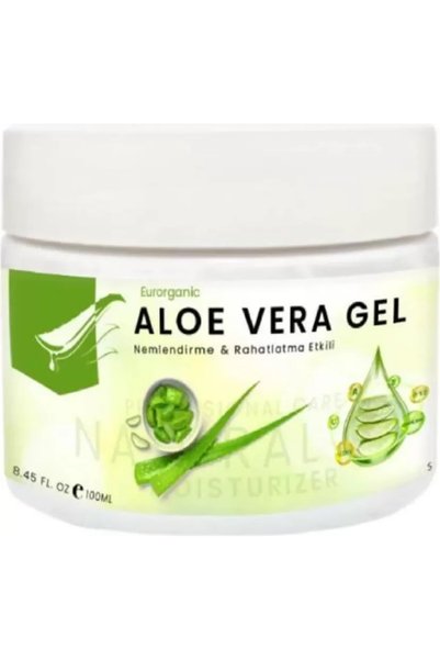 Generic Brand جل الصبار من يورأورجانيك لمسة منعشة ومرطبة لبشرتك 100 مل × 1 قطعة