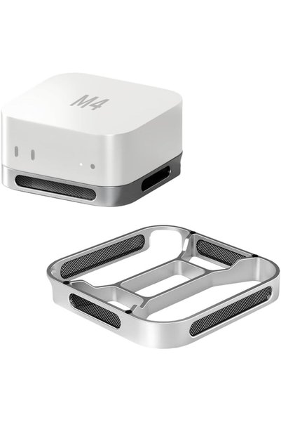ELEPHANTBOAT ZORBES® Aluminum Stand for Mac Mini M4/M4 Pro, Precision Fit Bas...