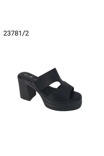 m&m Comfortable Heels - Black