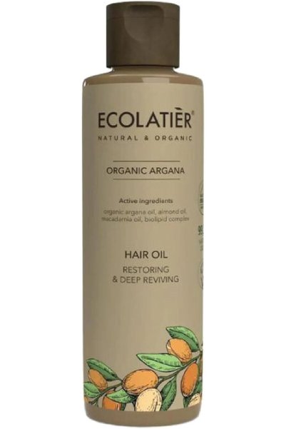 ECOLATIER Restoring and Reviving Argan Hair Oil 200 ml