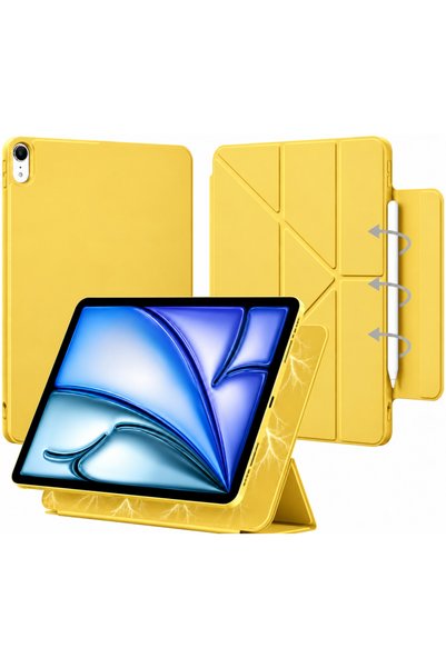 UnDePlus Apple iPad 11.Nesil A16 11inç/10.Nesil 10.9inç Kılıf Smart Folio Man...
