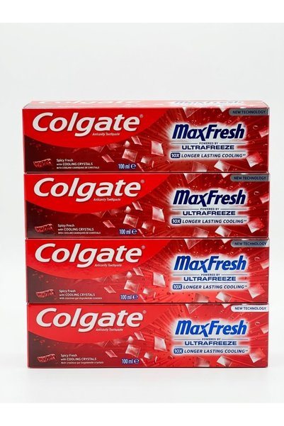 Colgate حمايه من التسوس بنكهه سبايسي 4*100 مل
