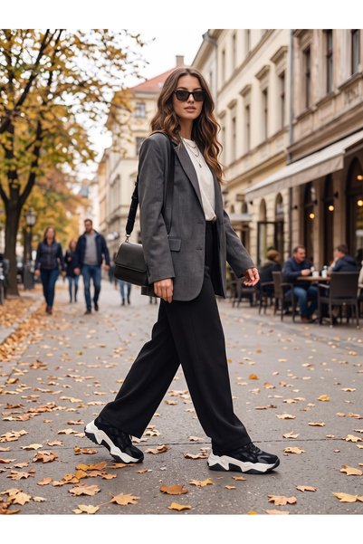 SMS 65137-46 Black Suede Sneaker