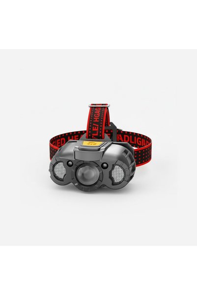 FONIX Lanternă frontală LED, Comando Tech, suport și senzor incluse, 3 module...