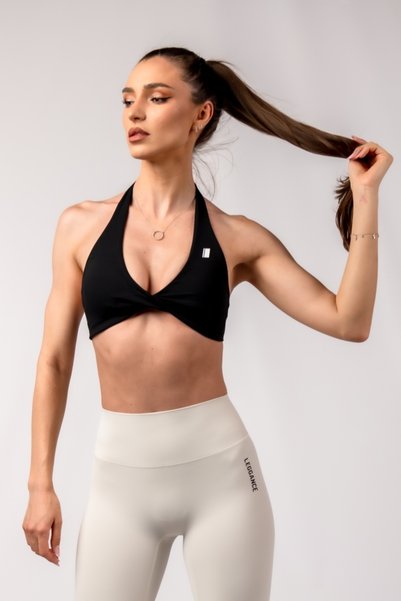 LEGGANCE Bustieră Sassy-Twist, Negru