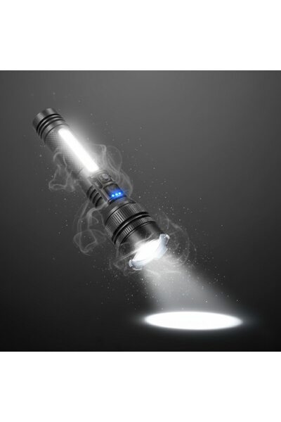 FONIX LED Flashlight with 2 Light Sources, Comando Tech, 1200 mAh Capacity, I...