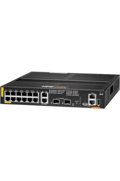 HP 6200F Διαχειριζόμενος διακόπτης PoE με 12 θύρες Ethernet Gigabit (1Gbps) κ...