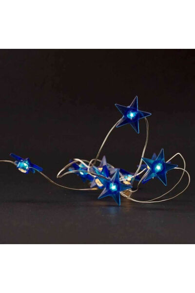 Entac 10 Λαμπάκια LED 1μ. Μπλε Μπαταρία σε Σειρά 1 τεμάχιο Κωδικός: ECL-BS-10WW