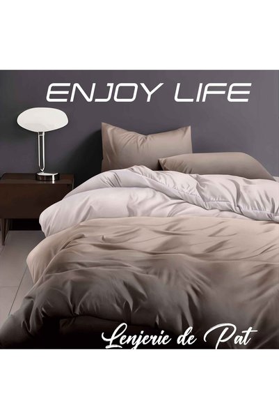 Ralex Lenjerie pat Finet Enjoy Life 6 piese cu husă saltea 160x200 sau 180x20...