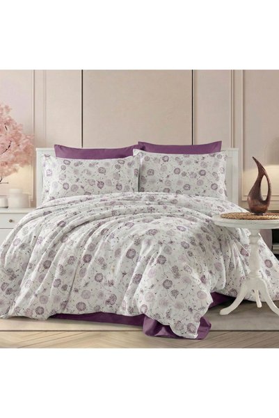 Ralex Ranforce Cotton Pro 100% Βαμβακερά Κλινοσκεπάσματα, Μέγεθος King με Παπ...