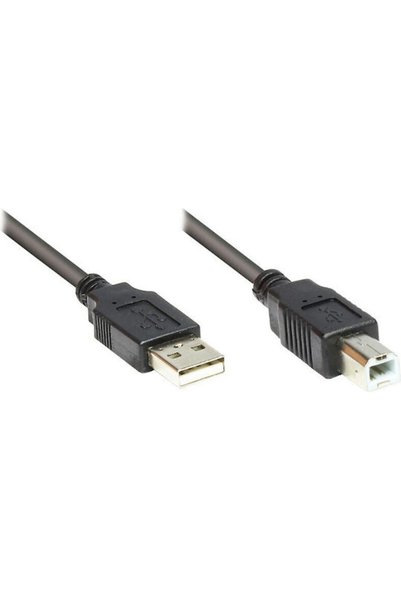 Good Connections Καλώδιο USB 2.0 1.8μ A-αρσενικό σε B-αρσενικό (2510-2OFS)