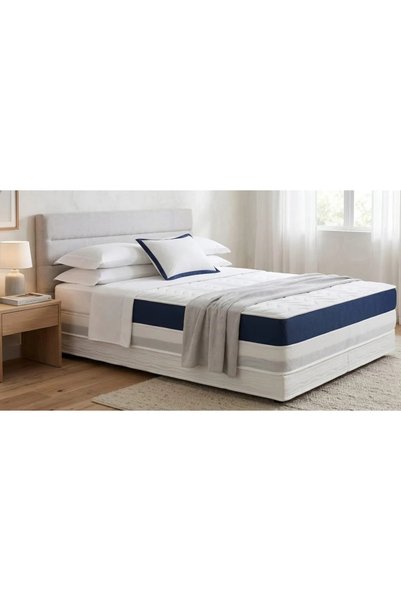 Ralex Στρώμα Premium Confort Sleep Lux 25 εκ., 160x200 εκ., Λευκό (RLX8)
