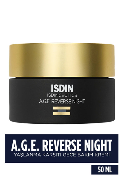 ISDIN A.G.E. Reverse Night 50 ml Yaşlanma Karşıtı Gece Bakım Kremi