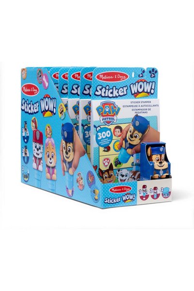Spin Master Games Σπιν Μάστερ Μελίσα & Νταγκ Αυτοκόλλητα Πάου Πάτρολ