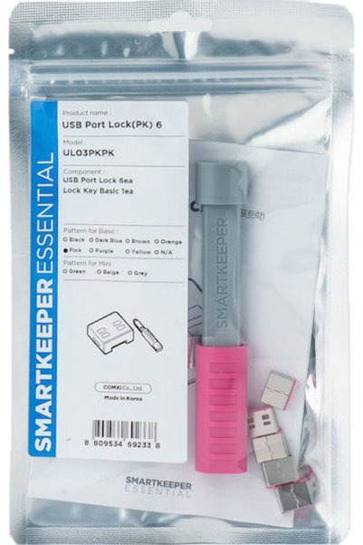 Smart Keeper Smartkeeper Smartkeeper Βασικό Κλειδαριά Θύρας USB 6 1x Κλειδί +...