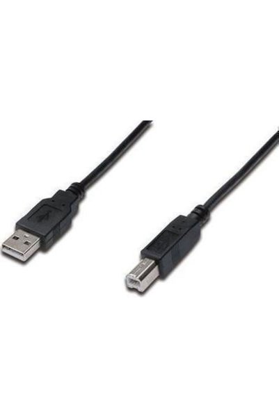 Digitus Καλώδιο USB 2.0 5.00μ A-αρσενικό σε B-αρσενικό (AK-300105-050-S)