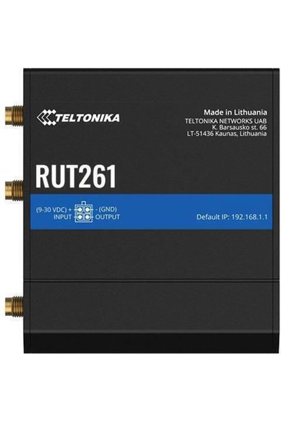 Teltonika RUT261 Ασύρματος δρομολογητής Wi-Fi 4 με 2 θύρες