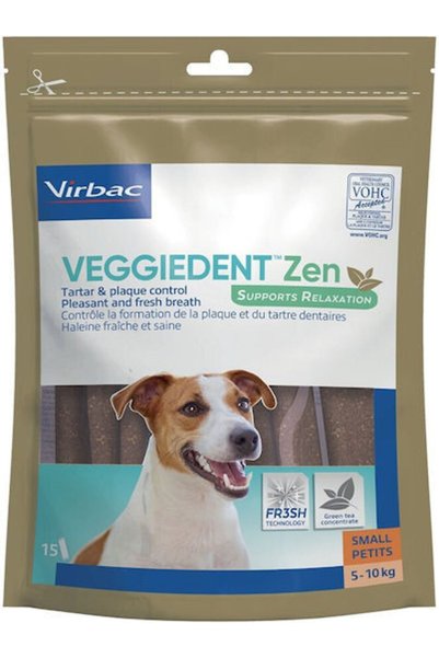 Virbac Veggiedent Λιχουδιά για Σκύλους κατά της Πέτρας και της Πλάκας 228γρ