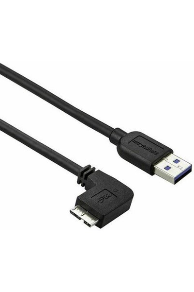 Star tech StarTech 0.5μ Γωνιακό (90°) ° Κανονικό καλώδιο USB 3.0 σε micro USB...