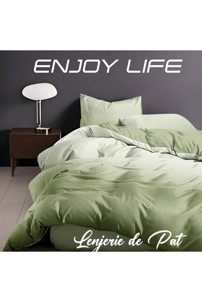 Ralex Lenjerie pat Finet Enjoy Life 6 piese cu husă saltea 160x200 sau 180x20...