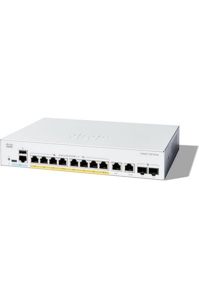 Cisco Systems Cisco Catalyst C1300-8P-E-2G Διαχειριζόμενος διακόπτης L2 PoE+ ...