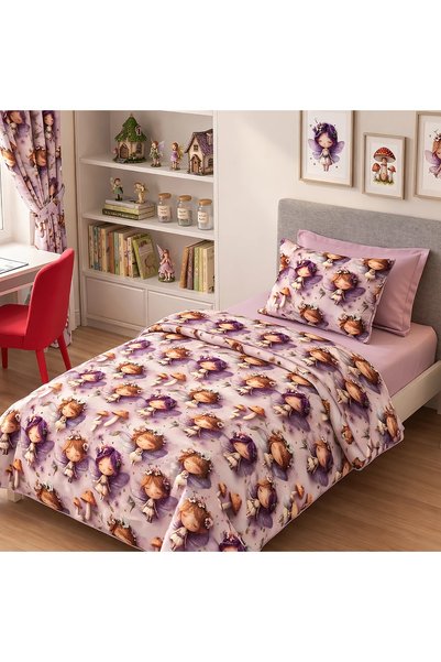 Ralex Ranforce Cotton Pro 100% Βαμβακερό Σετ Κλινοσκεπασμάτων, Υπέρδιπλο, 6 Τ...
