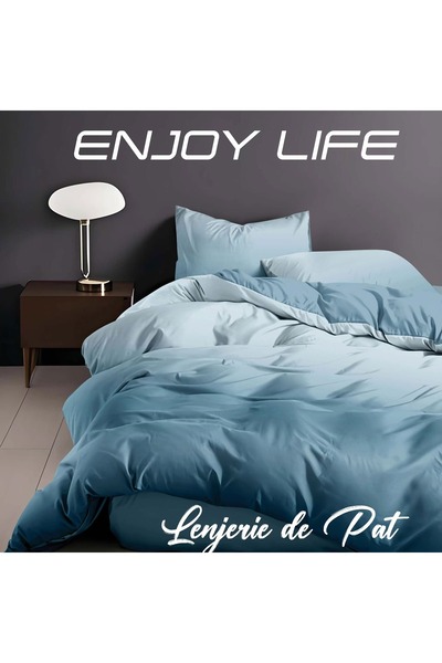 Ralex Finet Enjoy Life bed linen 6 pieces, Bed Sheet sheet 240x260 cm, Duvet ...