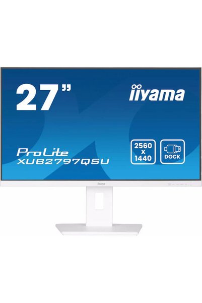IIYAMA ProLite XUB2797QSU-W2 Οθόνη IPS 27 " QHD 2560x1440 Λευκή
