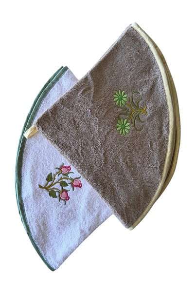 artıbir bodrum Round Kitchen Towel Mixed Pattern XXL Size