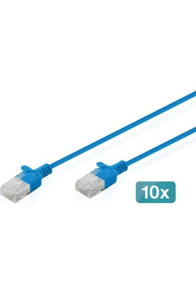 Digitus Καλώδιο Δικτύου Ethernet Χάλκινο Cat.6 (Gigabit) Άμεσης Σύνδεσης 0.3μ...