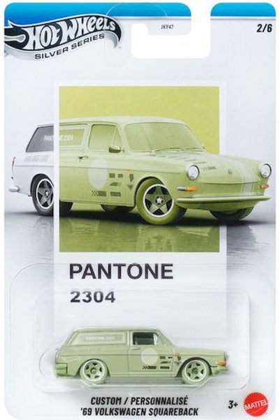 mattel Pantone 2304 - Προσαρμοσμένο αυτοκίνητο Volkswagen Squareback του '69,...
