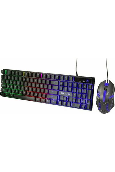 Blow Πληκτρολόγιο Gaming με Λειτουργία Ενεργοποίησης Αδρεναλίνης, με Φωτισμό ...
