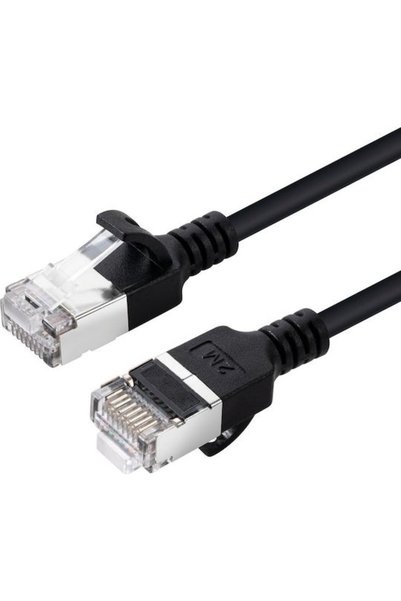 MicroConnect Καλώδιο Δικτύου Ethernet U/UTP Cat.6a 3μ Μαύρο 1 τεμάχιο