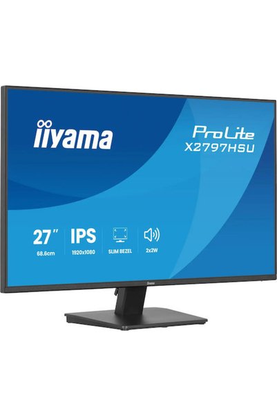 IIYAMA ProLite X2797HSU-B1 Οθόνη IPS 27 " FHD 1920x1080 με χρόνο απόκρισης 4m...