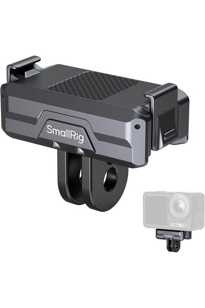 SmallRig محول تثبيت مغناطيسي لكاميرات DJI Action 5/4/3/Osmo 360-3662B