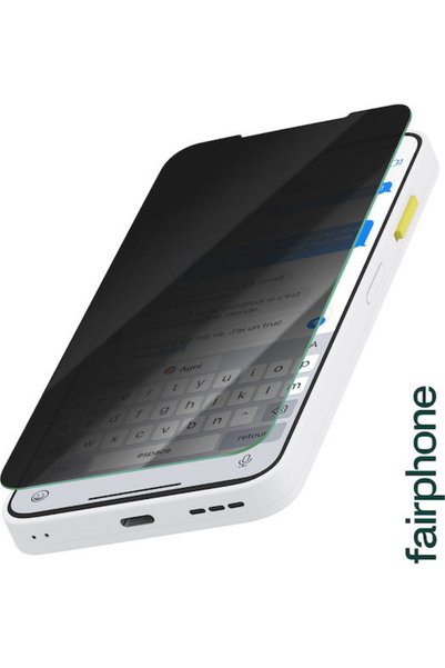 Fairphone Γνήσιο Σκληρυμένο Γυαλί 6 Xensation Αντι-κατασκοπευτικό Άθραυστο Δι...