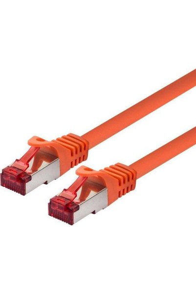 Logon Καλώδιο Δικτύου Ethernet S/FTP Κατηγορίας 6, 7μ, Πορτοκαλί, 1 τεμάχιο. ...
