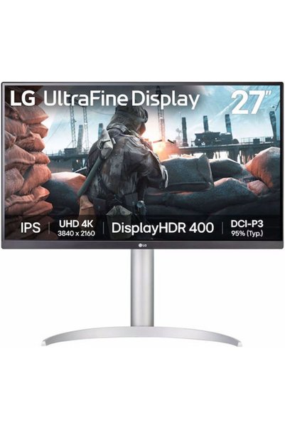 LG UltraFine 27UP650K-W Οθόνη IPS HDR 27 " 4K 3840x2160 με Χρόνο Απόκρισης 5m...