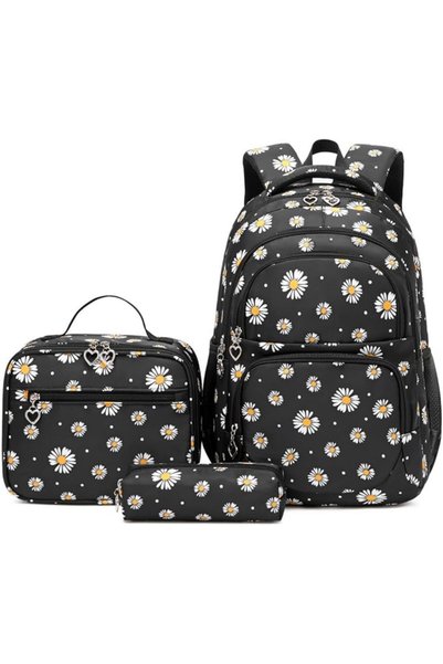 GENERAL Girls Backpack Kids School Bookbag Set for Teen Girls Elementary Stud...