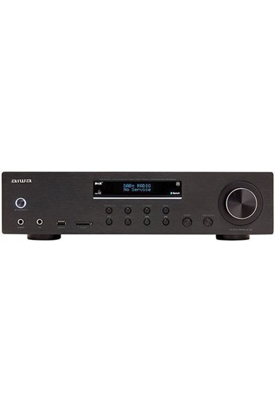 Aiwa AMR-200DAB/BK Ενισχυτής Ισχύος Hi-Fi Στερεοφωνικός 100W/4Ω Μαύρο
